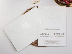Invitație nuntă personalizata elegant – model: 2414-armony-24