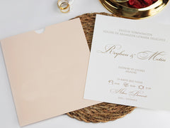 Invitație nuntă personalizata elegant – model 2461-armony-24