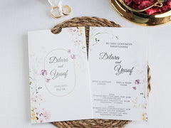 Invitație nuntă personalizata elegant – model 2491-armony-24