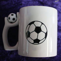 Cană cu toarta antistres - minge fotbal