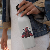 Bidon sport metal - alb