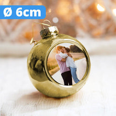 Glob de brad Ø 6cm auriu