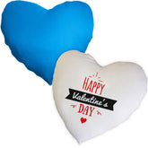 Pernă în formă de inimă - albastru deschis