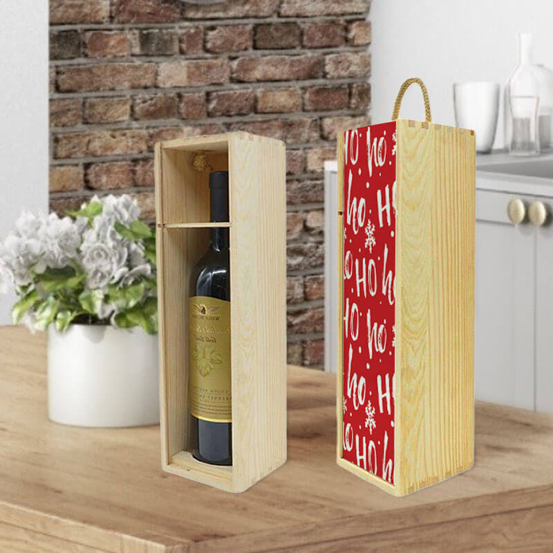 Cutie de vin personalizată