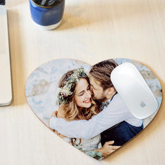 Mousepad în formă de inimă