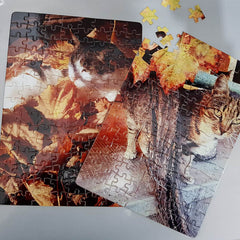 Puzzle dreptunghiular personalizat