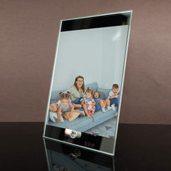 Ramă foto sticlă oglindă