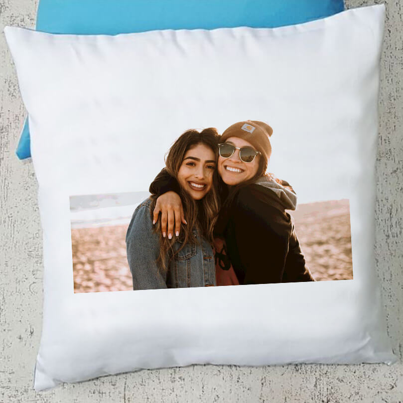 Pernă pătrată - albastru deschis