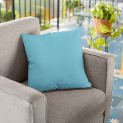 Pernă pătrată - albastru deschis