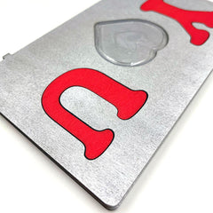 Ramă foto lemn argintiu - YOU