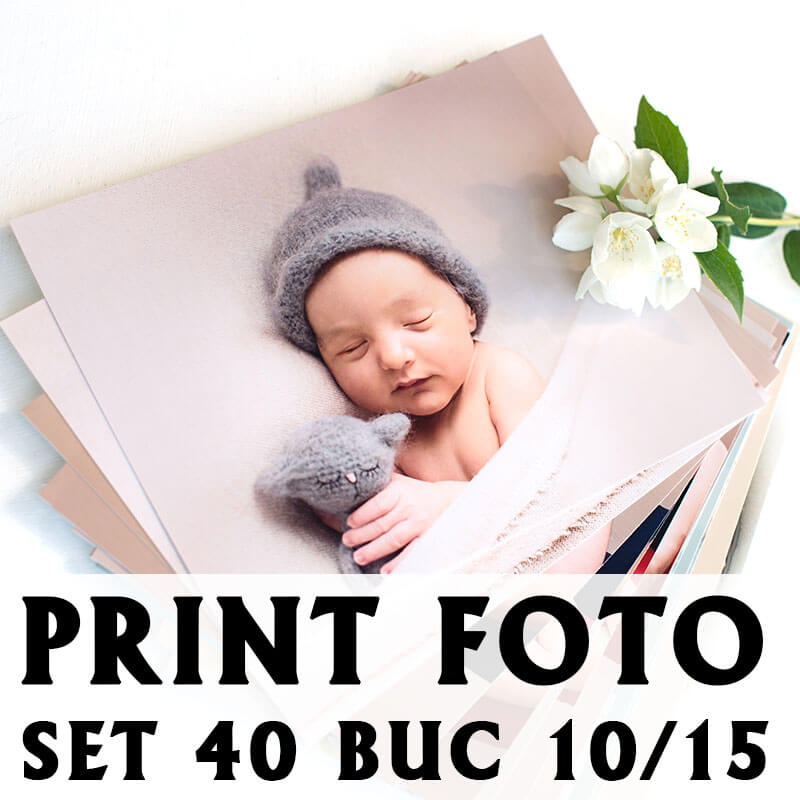 Print foto - set 40 buc 10/15