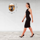 Tablou canvas oval - 25x35 cm