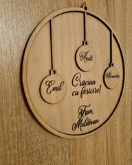 Ornament de usa/brad