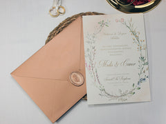Invitație nuntă personalizata elegant – model 2404-armony-24