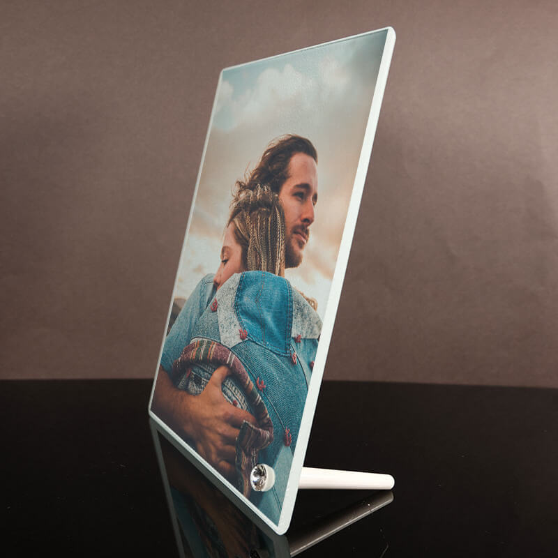 Ramă din sticlă pătrată