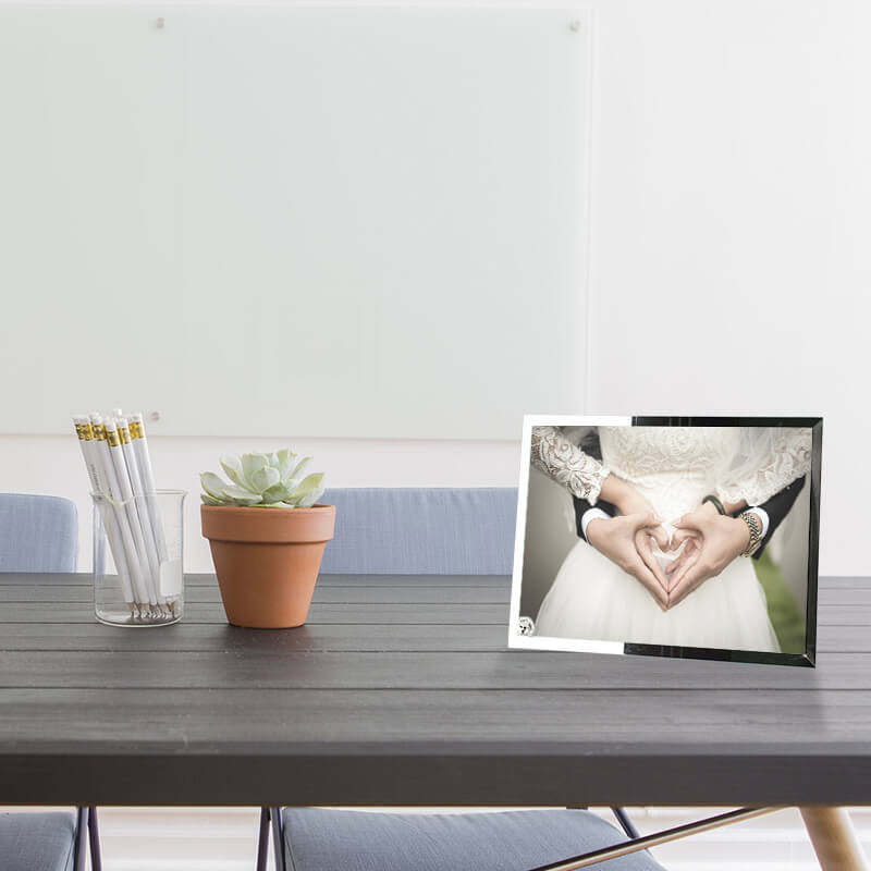 Ramă sticlă bordură oglindă