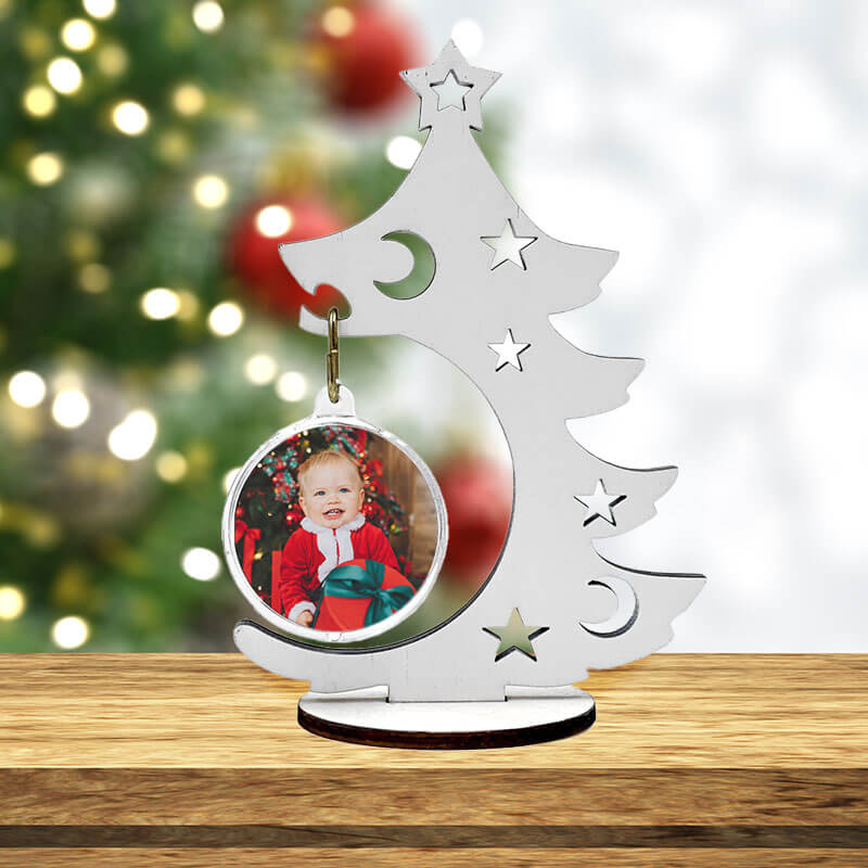 Brad de lemn cu inserție foto - personalizat