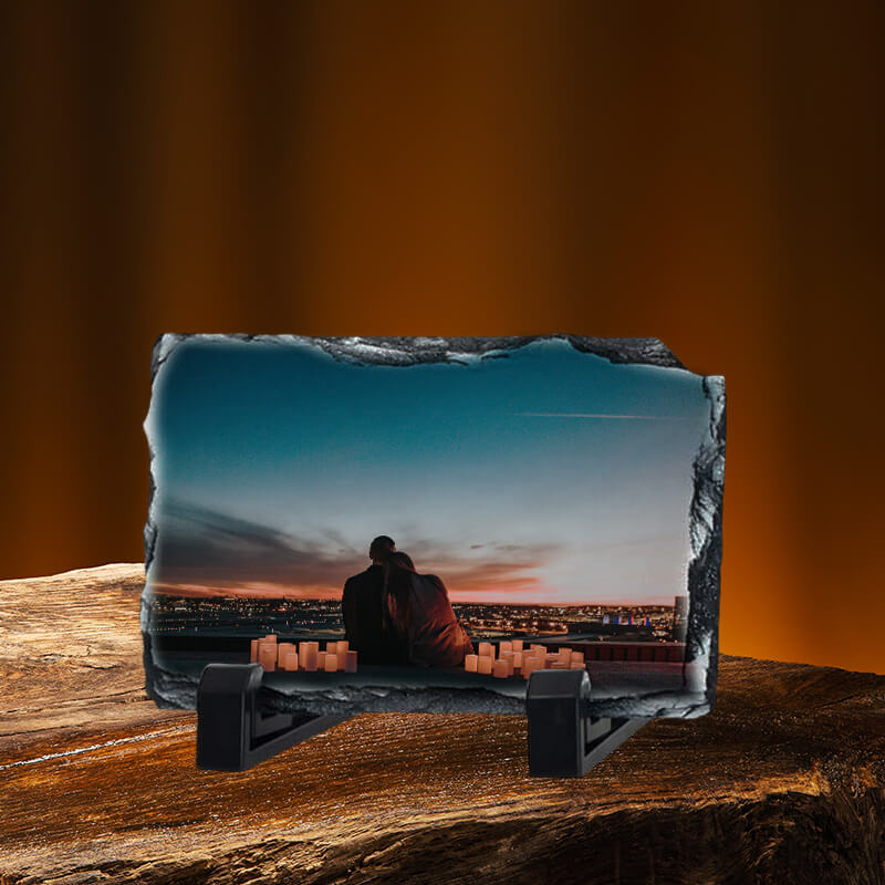 Piatră ardezie dreptunghiulară 13x8