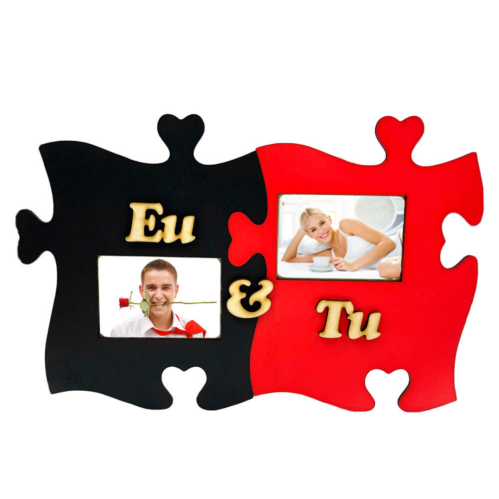 Ramă foto lemn - TU + EU