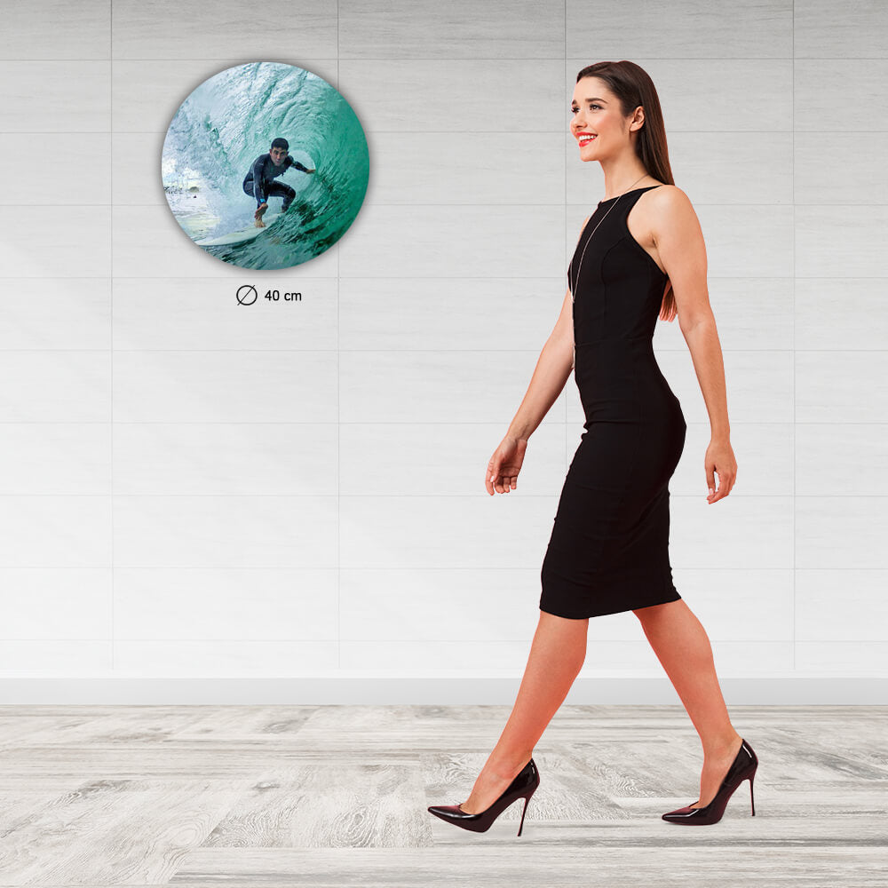 Tablou canvas rotund - 40Ø