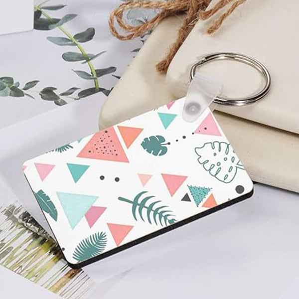 Breloc din lemn (MDF) dreptunghiular