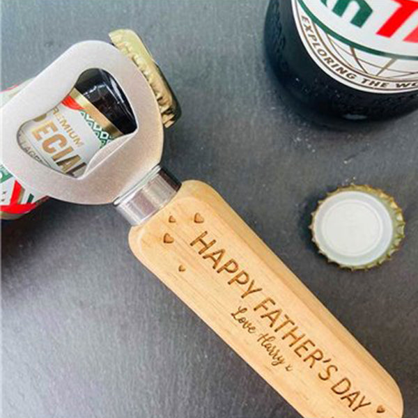 Desfăcător din lemn personalizat