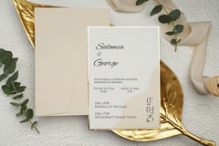 Invitație nuntă personalizata elegant – model 9249ek