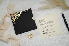 Invitație nuntă personalizata elegant – model 9253ek