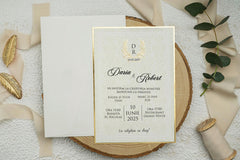Invitație nuntă personalizata elegant – model 9264ek