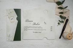 Invitație nuntă personalizata elegant – model 9332ek