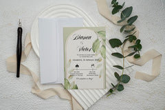Invitație nuntă personalizata elegant – model 9344ek