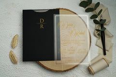 Invitație nuntă personalizata elegant – model  9371ek
