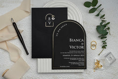Invitație nuntă personalizata elegant – model 9373ek