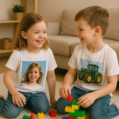 Tricou copii personalizt fata-verso