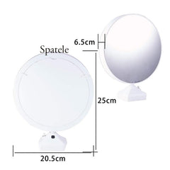 Oglindă magică LED personalizată cu fotografie – cadou aniversare, iubit/iubită